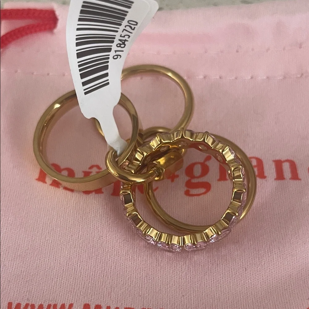 Gold Stacking Rings - Picture 3 of 4